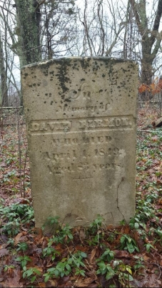 Gravestone: “In Memorial of David Firmon, Who Died April 1, 1849, Aged 83 years.” Apess had a troubled relationship with Mr. Furman (as he spells it in A Son of the Forest) and recalls one time when Mr. Furman “came to the place where I was working and began to whip me severely. I could not tell for what. I told him I had done no harm, to which he replied, ‘I will learn you, you Indian dog,’" The Firman's eventually sold Apess's indenture to William Hillhouse and Apess was no longer connected in any way to the Firmon family.